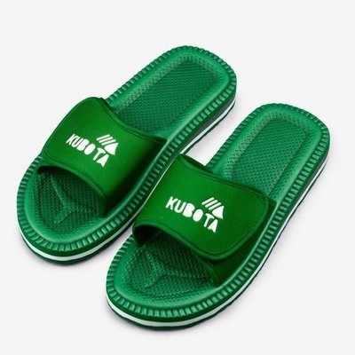 Klapki Kubota Rzep zielone