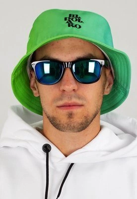 Kapelusz El Polako Letters zielony sublimacja