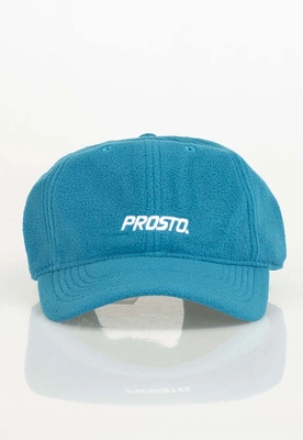 Czapka 6 Panel Prosto Fleece turkusowa