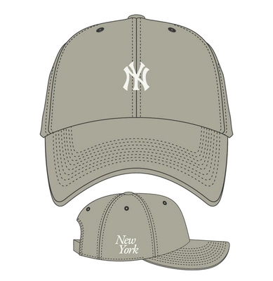 Czapka 47 Brand MLB New York YankeesFoundation ’47 CLEAN UP B-FNDTN17GWS-F5A