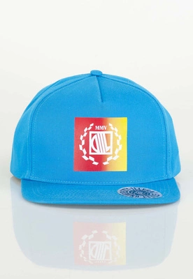 Czapka Snapback Diil Gradient turkusowa
