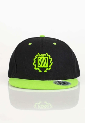 Czapka Snapback Diil Laur czarno zielona