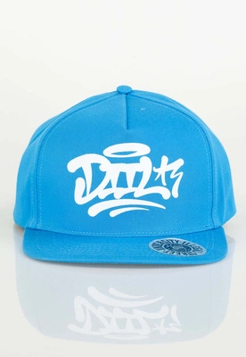 Czapka Snapback Diil Wear turkusowo biała