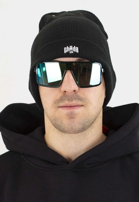 Czapka Zimowa Chada Wywijana Kastet Logo czarna