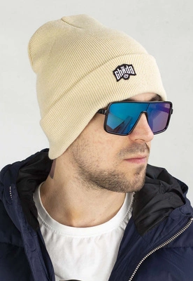 Czapka Zimowa Chada Wywijana Kastet Mini beżowa