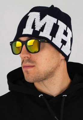 Czapka Zimowa Metoda MH granatowo biała