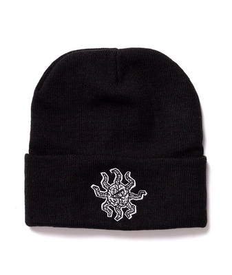 Czapka Brain Dead Familia Zimowa Ośmiornica czarna