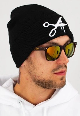 Czapka Demonologia Nożyczki czarna