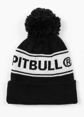 Czapka Zimowa Pit Bull Vermel Pitbull R black white
