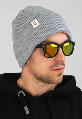 Czapka Zimowa B.O.R. Biuro Ochrony Rapu B szara