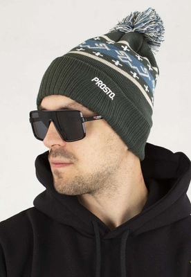 Czapka Prosto Zimowa Gildo ciemno zielona