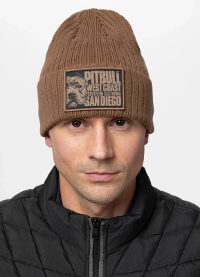 Czapka Zimowa Pit Bull Silvas Blood Dog coyote brown