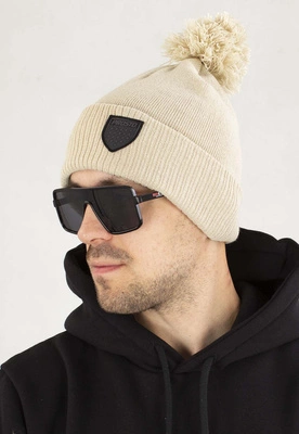 Czapka Prosto Zimowa Drist beżowa