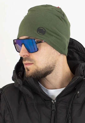 Czapka Pit Bull Zimowa Small Logo II olive black