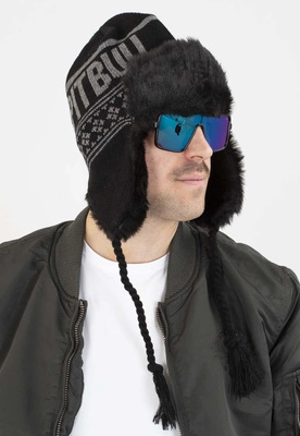 Czapka Pit Bull Zimowa Mission Bay black grey