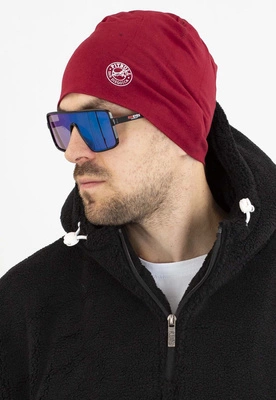 Czapka Pit Bull Zimowa San Diego CA burgundy
