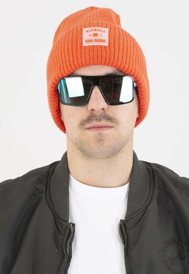 Czapka Zimowa Pit Bull Love PB fluo orange