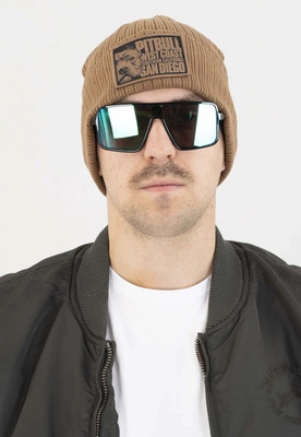 Czapka Zimowa Pit Bull Silvas Blood Dog coyote brown