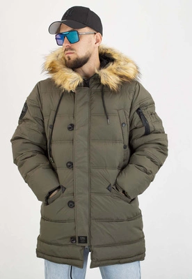 Kurtka Pit Bull Zimowa Parka Kingston II olive