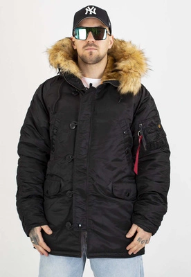 Kurtka Alpha Industries Zimowa N3B VF 59 103141 czarna