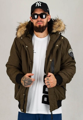Kurtka Pit Bull Zimowa Firethorn oliwkowa