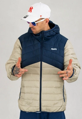 Kurtka Prosto Klasyk Ultralight 2022 granatowo beżowa