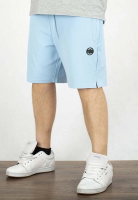Spodenki Pit Bull Pique Rockey light blue
