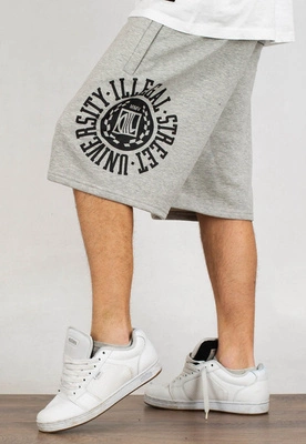 Spodenki Diil University szaro czarne