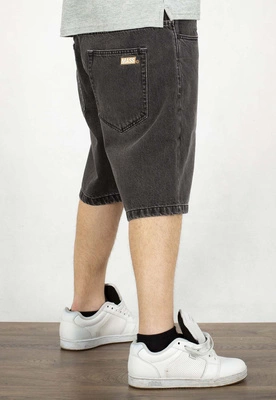 Spodenki Mass Jeans Relax Fit Box black washed