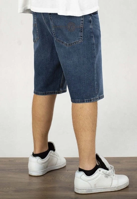 Spodenki Pit Bull Highlander Jeans Shorts Medium Wash