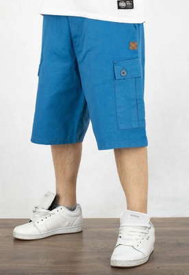 Spodenki Metoda Cargo turkusowe