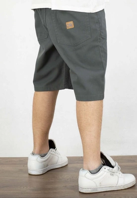 Spodenki Metoda Skórka szare