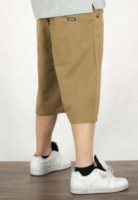 Spodenki Mass Pants Baggy Fit Slang beige