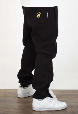 Dresy Grube Lolo Dymek Haft Back czarno złote