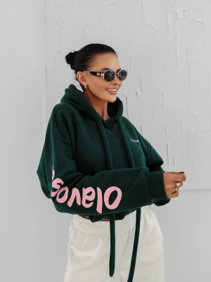 Bluza Olavoga Z Kapturem Pure Comfort zielona