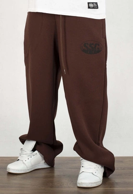 Dresy SSG Baggy Oval City Drawcord brązowe