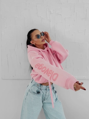 Bluza Olavoga Z Kapturem Pure Comfort różowa