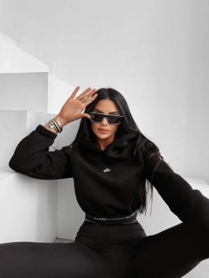 Bluza Olavoga Z Kapturem Lunari czarna