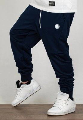 Dresy Pit Bull Oldschool Small Logo granatowe