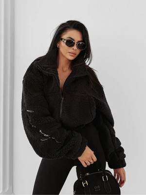 Bluza Olavoga Bez Kaptura Tedi czarna