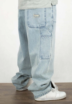 Spodnie Mass Jeans Extra Baggy Fit Worker light blue