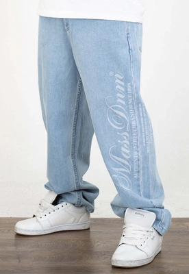 Spodnie Mass Jeans Baggy Fit Authentic light blue