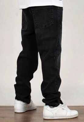 Spodnie Jigga Wear Mini Haft Logo Jeans black