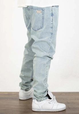 Spodnie Mass Regular Fit Box light blue