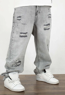 Spodnie I8 Denim BAG60 Baggy light grey