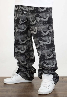 Spodnie Stoprocent Baggy Kay Jay czarne