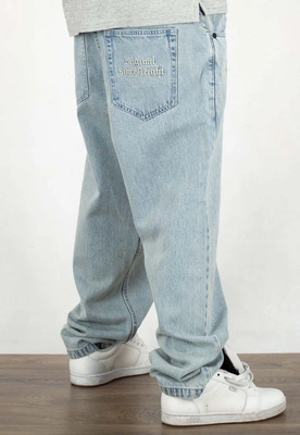 Spodnie Mass Jeans Extra Baggy Fit Bergen light blue