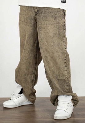 Spodnie I8 Denim BAG76 Baggy black brown