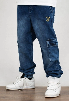 Spodnie Grube Lolo Roger medium blue