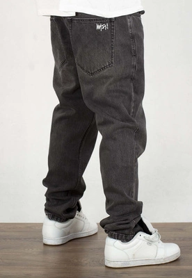 Spodnie Mass Tapered Fit Signature 2.0 black washed